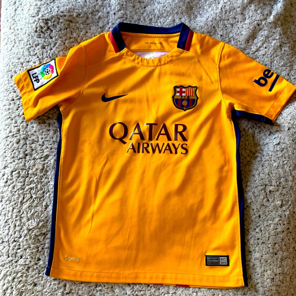 Nike Barcelona authentic jersey size M